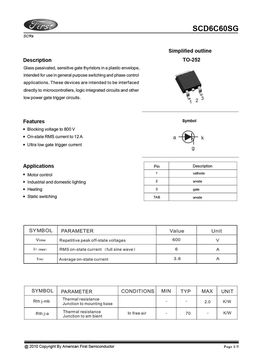 SCD6C60SG
 datasheet