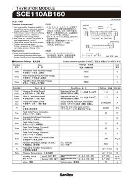 SCE110AB160
 datasheet