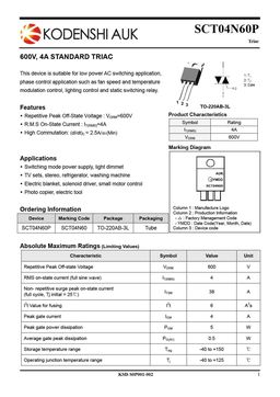 SCT04N60P
 datasheet