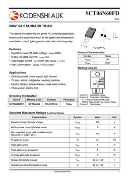 SCT06N60FD
 datasheet