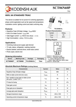 SCT06N60P
 datasheet