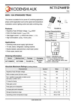 SCT12N60FD
 datasheet