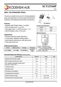 SCT12N60P
 datasheet