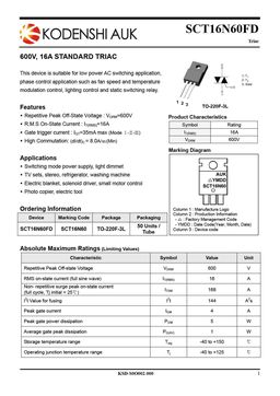 SCT16N60FD
 datasheet