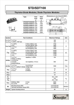 SDT100GK08
 datasheet