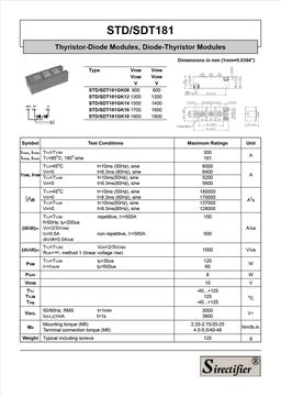 SDT181GK08
 datasheet