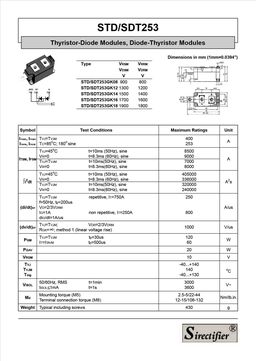 SDT253GK08
 datasheet