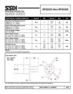 SFS2323
 datasheet #2