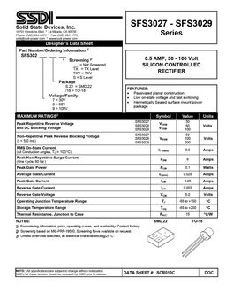 SFS3027
 datasheet