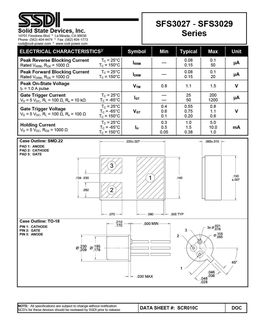 SFS3027
 datasheet #2