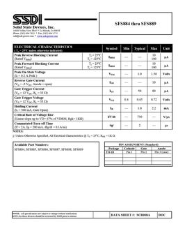 SFS884
 datasheet #2