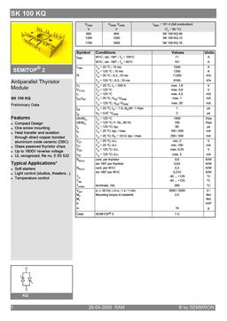 SK100KQ08
 datasheet