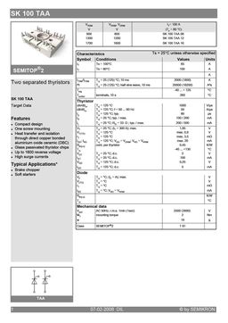 SK100TAA08
 datasheet