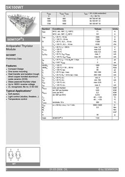 SK100WT08
 datasheet