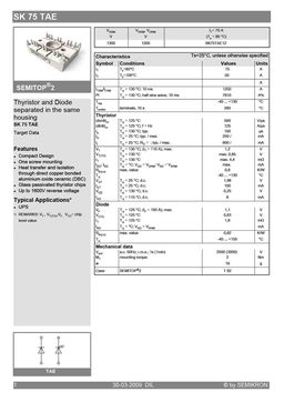 SK75TAE12
 datasheet