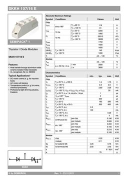 SKKH107-16E
 datasheet