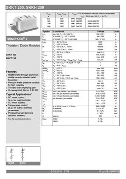 SKKH250-12E
 datasheet