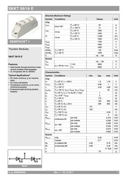 SKKT58-16E
 datasheet