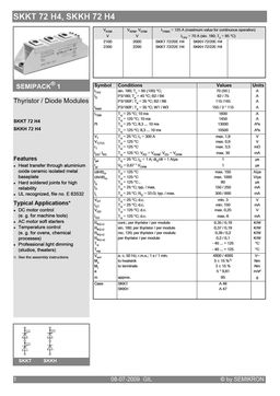 SKKT72-22EH4
 datasheet