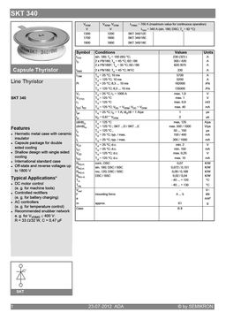 SKT340-12E
 datasheet