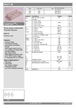 SKUT85-16
 datasheet