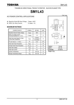 SM1L43
 datasheet