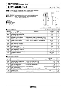 SMG04C60
 datasheet