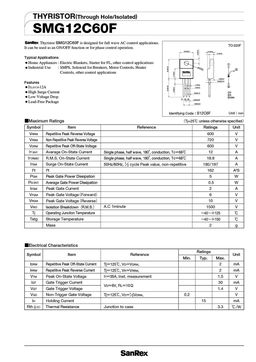 SMG12C60F
 datasheet