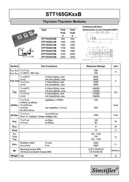 STT165GK08
 datasheet