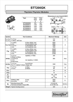 STT200GK08
 datasheet