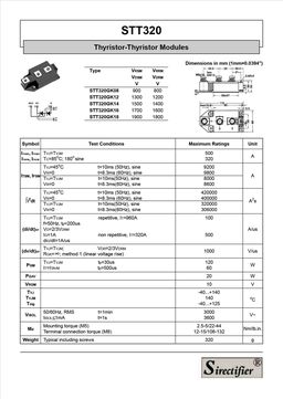 STT320GK16
 datasheet