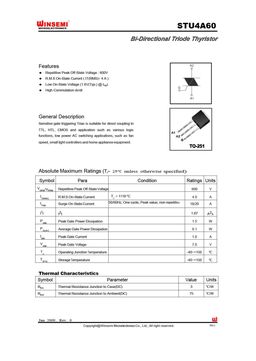 STU4A60
 datasheet