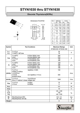 STYN1030
 datasheet