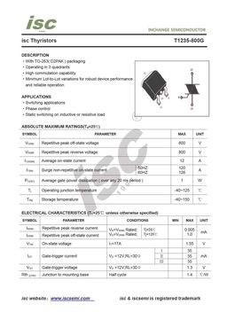 T1235-800G
 datasheet