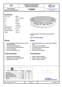 T1620N65TOF
 datasheet