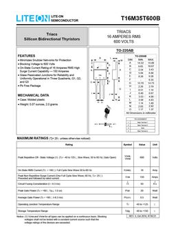 T16M35T600B
 datasheet