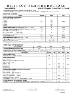 T2800B
 datasheet