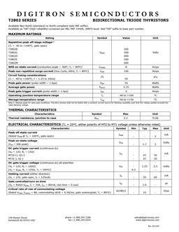 T2802B
 datasheet