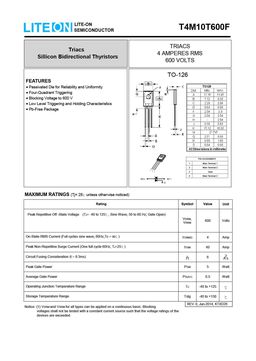 T4M10T600F
 datasheet