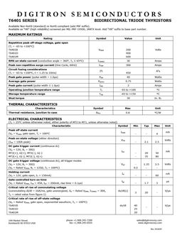 T6401B
 datasheet