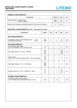 T6M10F600B
 datasheet #2
