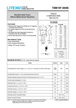 T8M10F-600B
 datasheet