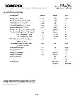 TBK5163203DH
 datasheet #2
