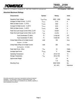 TBSD45210HDH
 datasheet #2