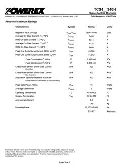 TCS436340HDH
 datasheet #2