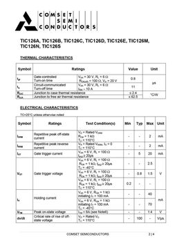 TIC126A
 datasheet #2