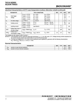 TIC216N
 datasheet #2