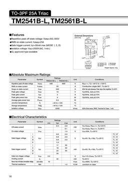 TM2541B-L
 datasheet