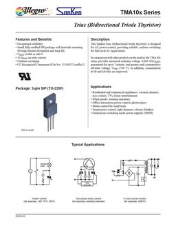 TMA104S-L
 datasheet