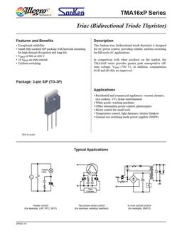 TMA164P-L
 datasheet